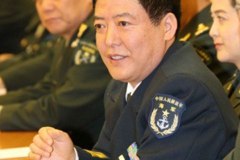 原东海舰队司令徐洪猛出任海军副司令员